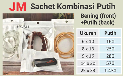 JM Sachet kombinasi / Transmetz Putih